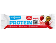 Proteininis batonėlis MAXSPORT, su braškėmis, be gliuteno, 50 g