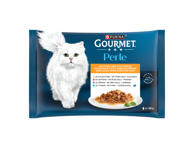 Kačių konservai GOURMET PERLE su kalakutiena, 4 x 85 g, 340 g