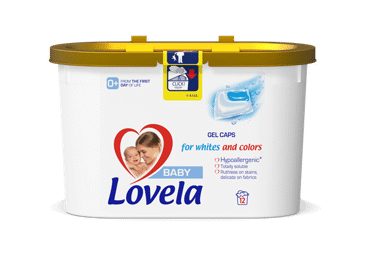 Skalbiamosios kapsulės LOVELA BABY WHITE&COLOR, 12 vnt. - 1