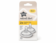 Žindukas TOMMEE TIPPEE EASI-VENT (vidutinės srovės), 2 vnt.