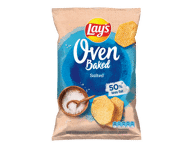 Kepti bulvių traškučiai LAY'S OVEN BAKED su druska, 110 g