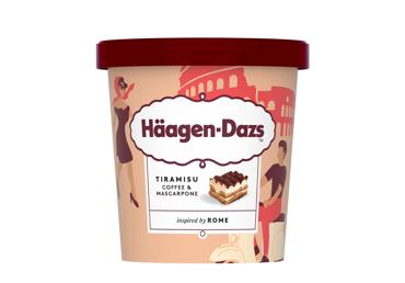 Valgomieji Ledai HAAGEN DAZS, tiramisu skonio, 346 g