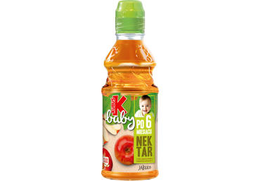 0,3L OBUOLIŲ SULTYS NUO 4 MĖN KUBUŠ BABY