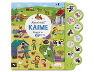 Kas girdėti? Kaime. Knyga su 10 garsų