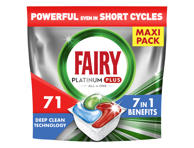 Automatinių indaplovių kapsulės FAIRY Platinum+ Deep Clean, 71vnt