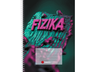 Formulių sąsiuvinis fizikai DISCO, 50 l., langeliais, su spirale