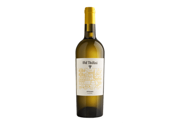 Baltasis pusiau saldus vynas OLD TBILISI ALAZANI, 750 ml - 2