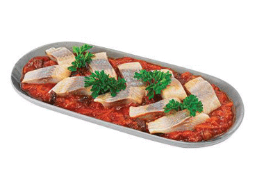 Silkės su saldžiarūgščiu padažu, 1 kg