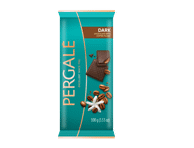 Juodasis šokoladas PERGALĖ su kavos įdaru, 100 g