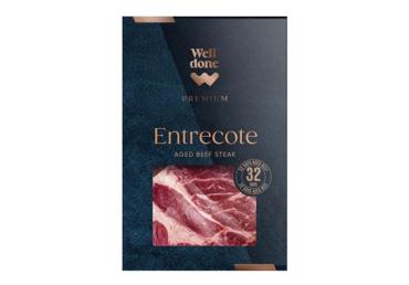 Sausai brand. jautienos antrekoto kepsnys WELL DONE PREMIUM, 220 g