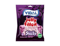 Guminukai VIDAL JELLY FILLED SKULLS, 90 g