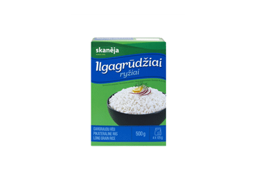 Ilgagrūdžiai ryžiai SKANĖJA (4 x 125 g), 500 g