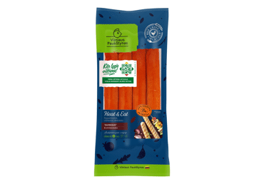 Kepamosios BBQ vištienos dešrelės HEAT & EAT, a. r., 400 g