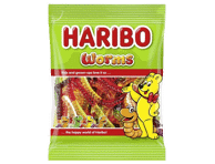Guminukai HARIBO WORMS, 175 g