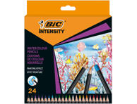 Spalvinimo pieštukai BIC INTENSITY WATERCOLOR 24 vnt