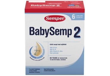 Pieno mišinys SEMPER 2 BABYSEMP, nuo 6 mėn., 500 g