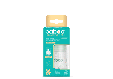 Antikolinis plataus kaklelio buteliukas BABOO, 180 ml, 0+, 1 vnt. - 3