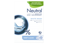 Skalbiamieji milteliai NEUTRAL WHITE (18 skalbimų), 1,19 kg