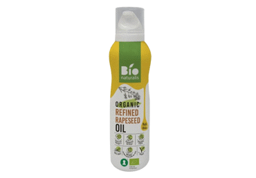 Ekologiškas purškiamasis rapsų aliejus BIONATURALIS, 200 ml