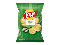 Bulvių traškučiai LAY'S, svogūnų laiškų skonio, 130 g