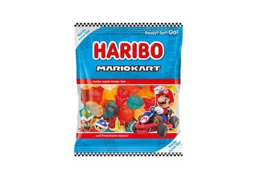 Guminukai HARIBO MARIO KART, vaisių skonio, 160 g