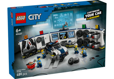 Konstruktorius POLICIJOS AUTOMOBILIŲ GARAŽAS LEGO 60457, 1 vnt.