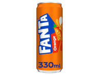 Gazuotas gėrimas FANTA ORANGE, 330 ml