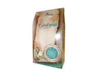 Vonios druska AQUA AMBER su eukaliptais, 500 g