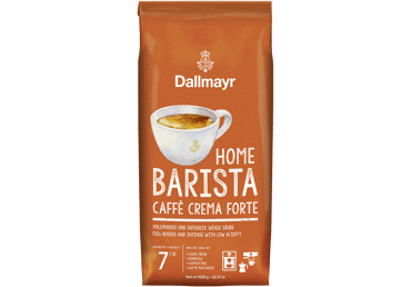Kavos pupelės DALLMAYR HOME BARISTA CAFFE CREMA FORTE, 1 kg