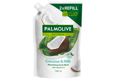 Skystas muilas PALMOLIVE NATURALS Coconut & Milk, 500 ml
