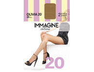 Moteriškos kojinės iki kelių IMG OIVIA 20 NEUTRO, 2 poros, 2 vnt.