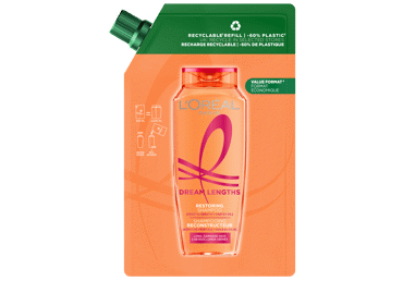 Plaukų šampūnas L'Oreal Paris Elseve Dream Long papildymas, 500 ml