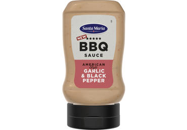 BBQ padažas SANTA MARIA su juodaisiais pipirais ir česnakais, 280 g