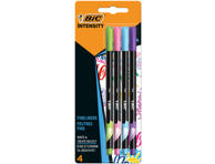 Žemekliai BIC INTENSITY FINE FUN, 4 vnt rinkinys
