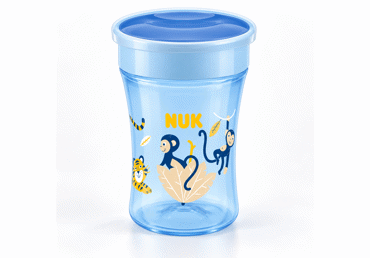 Mokomasis puodelis NUK MAGIC, 230 ml, nuo 8 mėn., 1 vnt. - 3