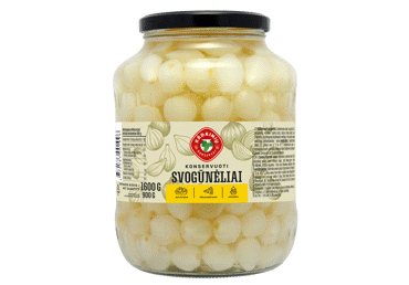 Konservuoti svogūnėliai KĖDAINIŲ KONSERVAI, 1700 g
