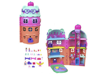 POLLY POCKET ICE CREAM HOUSE pramogų rinkinys - 2