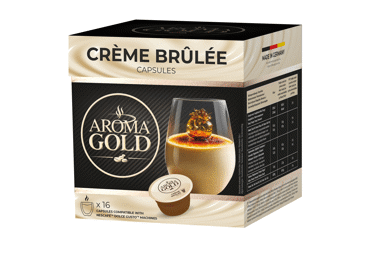Kavos kapsulės AROMA GOLD CREME BRULEE, 256 g - 2