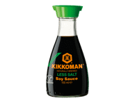 Sojų padažas KIKKOMAN LESS SALT (su dalytuvu), 150 ml
