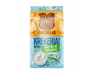 Krekeriai GAIDELIS MINI grietinės ir svogūnų skonio, 72 g