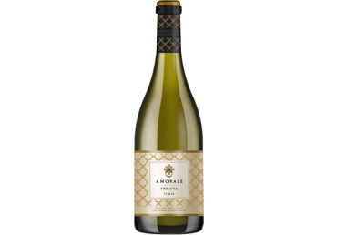 Baltasis pusiau sausas vynas AMORALE TRE UVA BIANCO, 750 ml