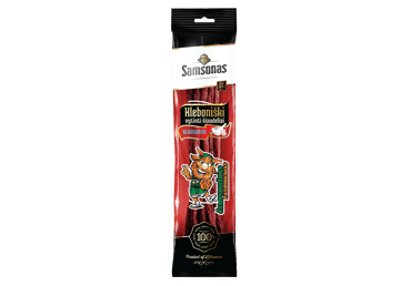 KLEBONIŠKI vytinti kiaulienos šiaudeliai, a.r., 100 g