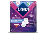 Higieniniai paketai LIBRESSE ULTRANIGHT SUPER, 8 vnt., 8 vnt.