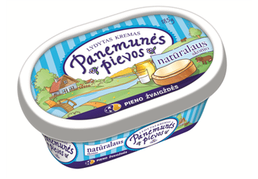 Lydytas kremas PANEMUNĖS PIEVOS, 22% rieb., 185 g