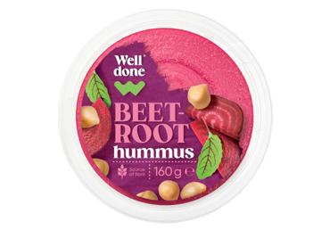 Humusas su burokėliais WELL DONE, 160 g