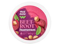 Humusas su burokėliais WELL DONE, 160 g