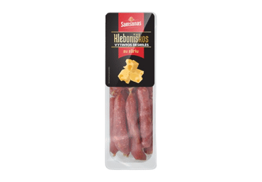 Vytintos KLEBONIŠKOS dešrelės su sūriu, a. r., 150 g - 2