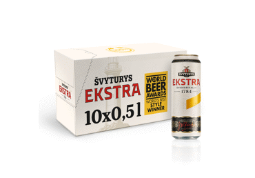 Alus ŠVYTURYS EKSTRA, 10 vnt., 5 l
