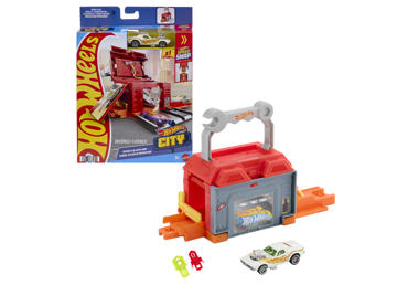 Trasos rinkinys HOT WHEELS CITY PLAY AND GO  - 2