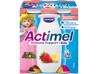 Jog. gėrimas ACTIMEL ACTIKIDS, braškių sk., 4x100g, 1,4%rieb, 400 g